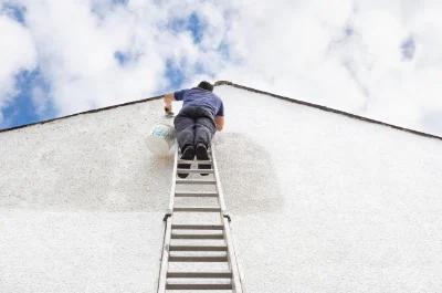 Peinture extérieure à Auzebosc — façades et ravalement
